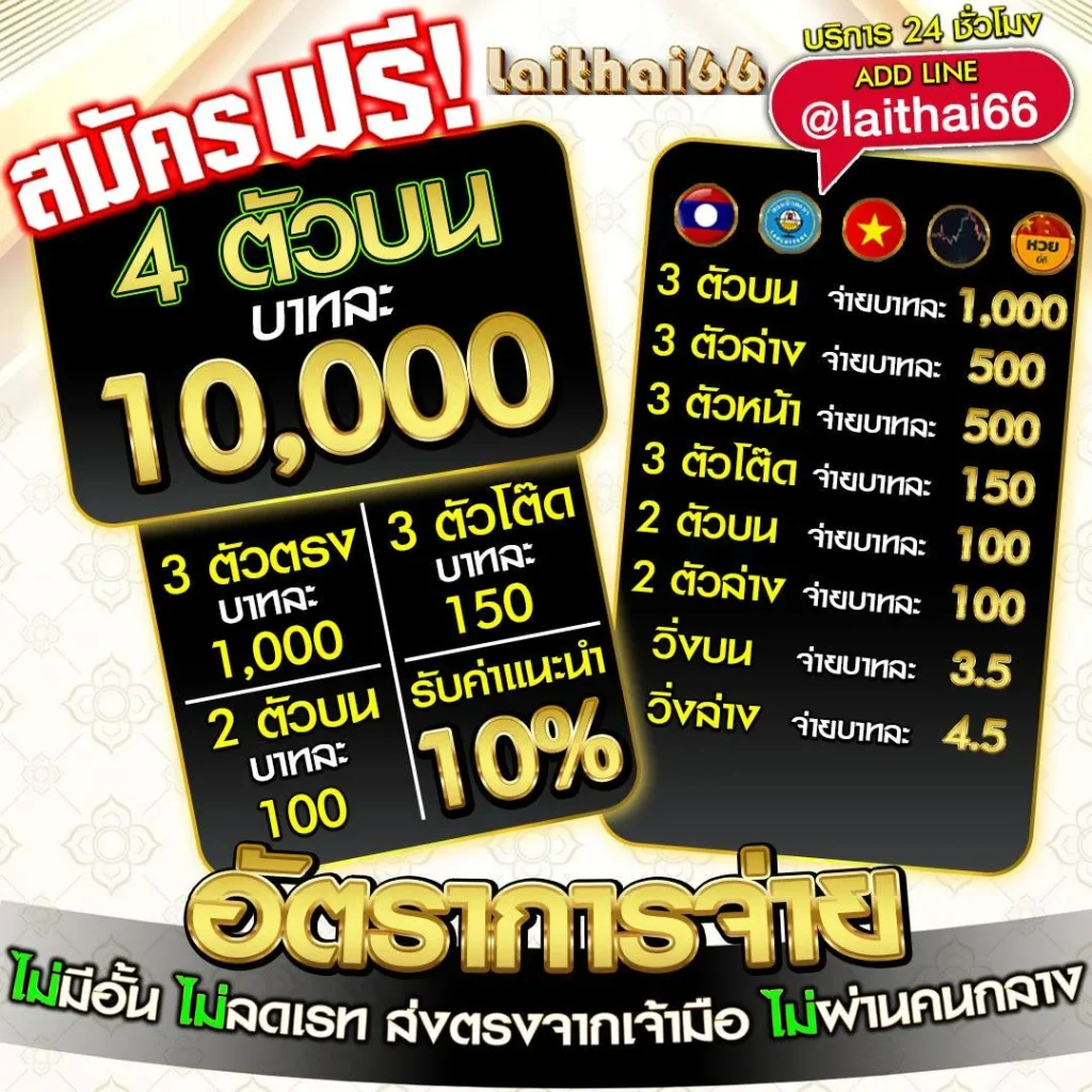laithai66 โบนัส